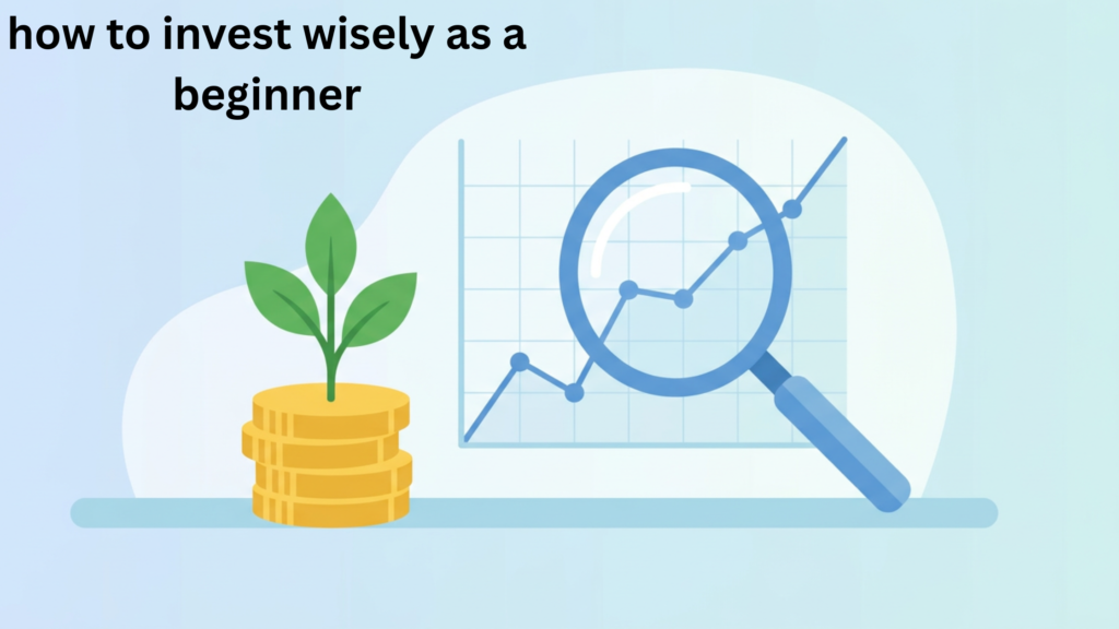 Value investing for beginners - stock analysis illustration showing upward growth chart